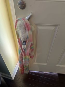 2t child girl Max & Olivia Kids Unicorn Fleece Onesie