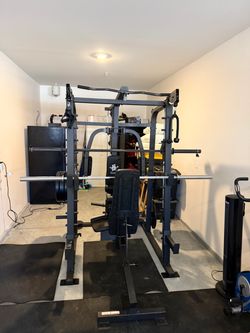 Home smith machine gym