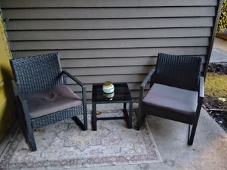 Patio furniture set