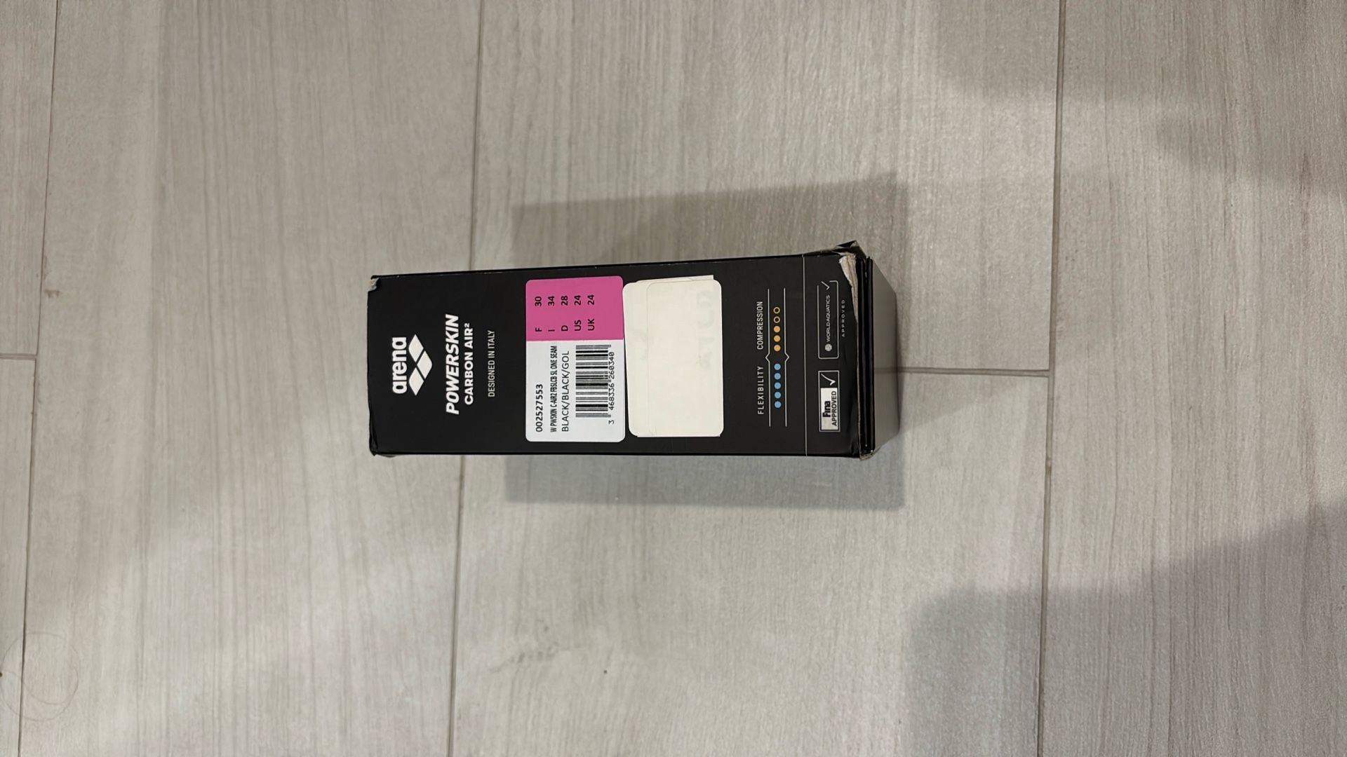 Black Carbon Air2, Powerskin Size 24 Close back Women’s Tech Suit Arena