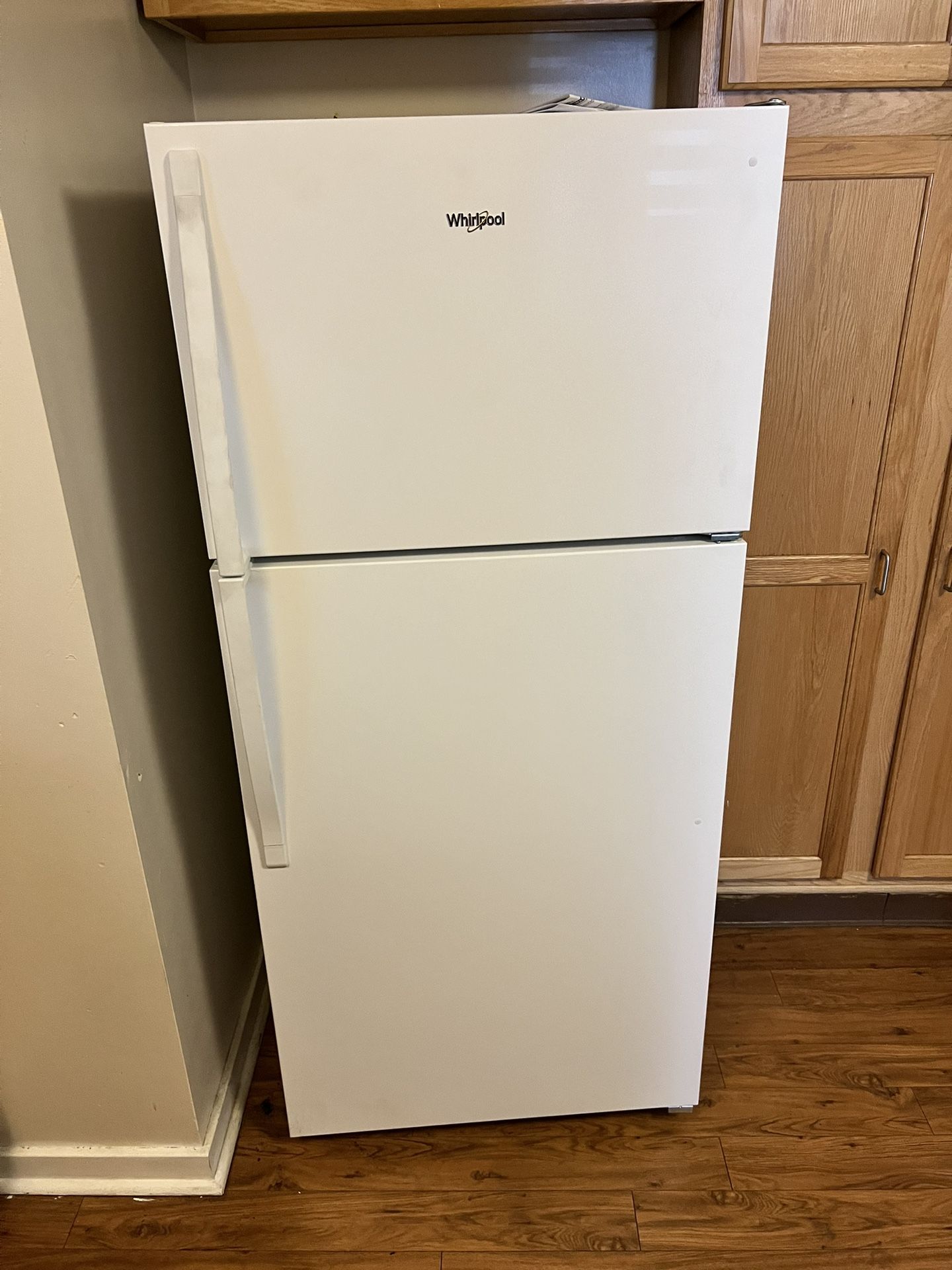 16.4 cu. ft. Built-in Top-Freezer Refrigerator in White