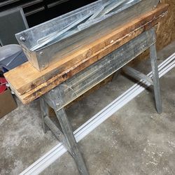 Pair Of Sawhorses - Foldable