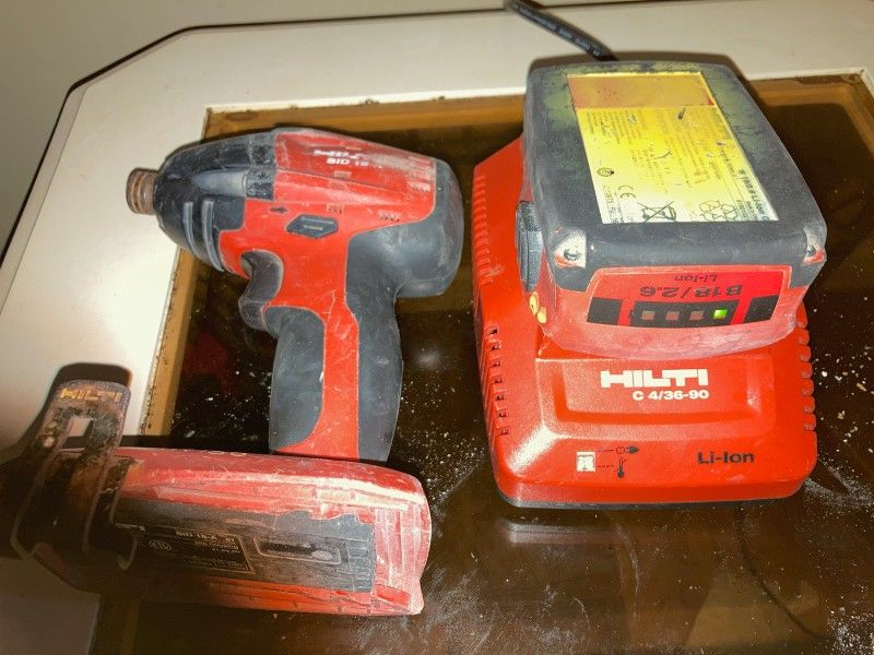 Cordless Hilti Impact Drill With one Battery and Charger