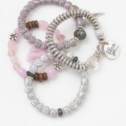 Whisper Of love Charm Bracelet,” Set