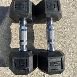 15 Lb Dumbbells