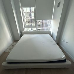 KING BUNDLE: 14" Gel Memory Foam Mattress + Bed Frame