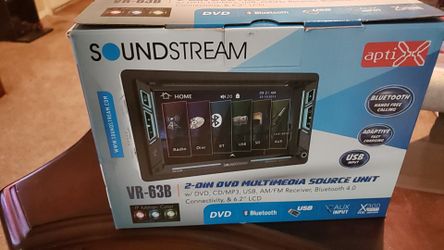 Soundstream 2-Din DVD Mutimedia radio w/DVD,CD/mp3,USB,am/fm receiver, Bluetooth 4.0 Connectivity,&6.2"LCD with mirrorlink.Only used for a month