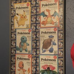 Pokémon Time Magazine Set In Frame 
