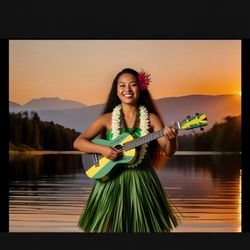 Soprano Ukulele Jamaica – Bob Marley Museum Kingston – Reggae Decor & Player