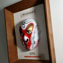 HAND PAINTED CHINESE WALL ART - PLAQUE 7.5"×5.5"- V32