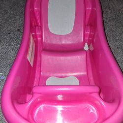 Pink Baby Bath 