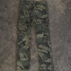 Wrangler Camo Cargo Pants 