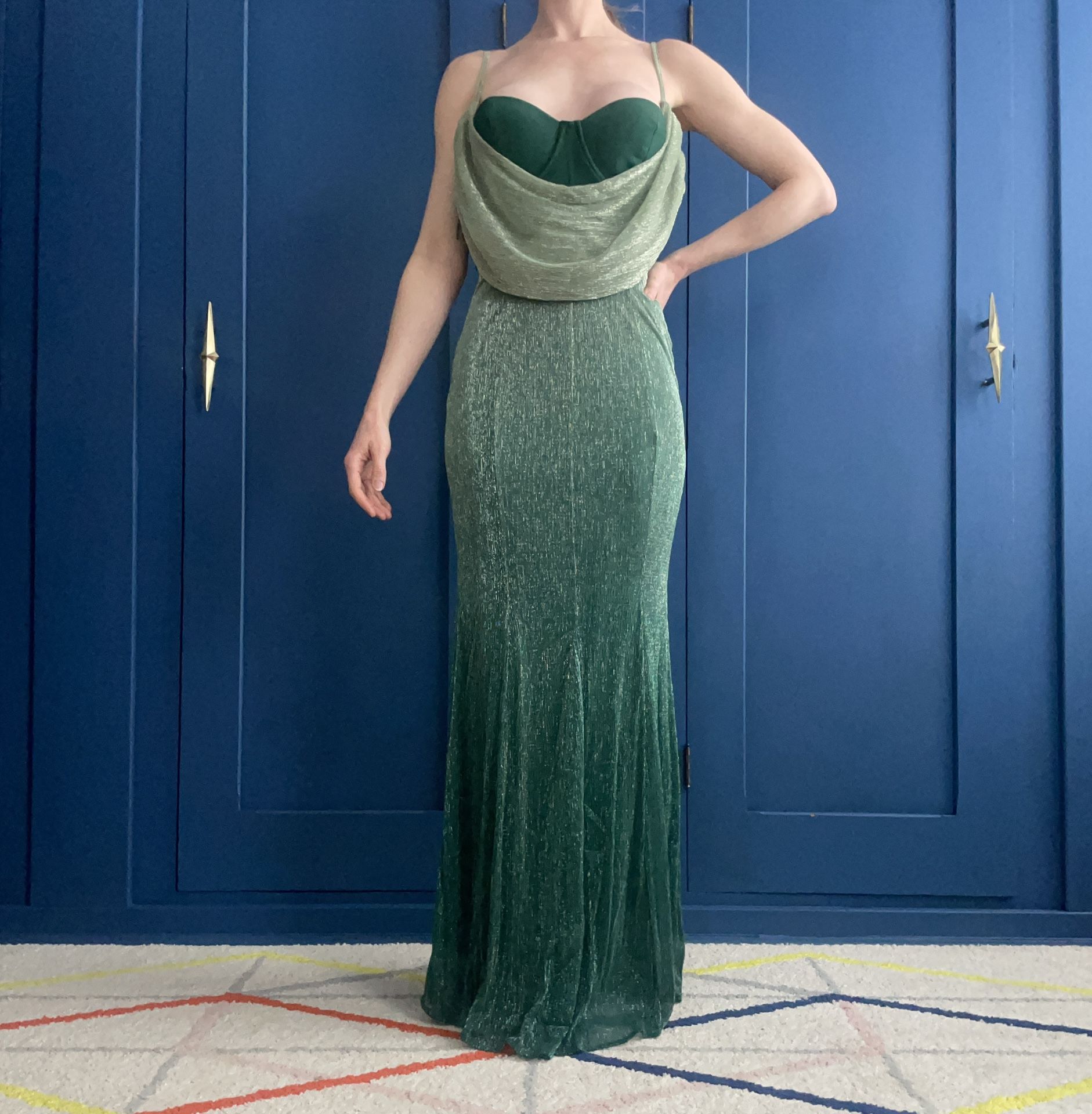 Mermaid Goddess Gown / Size XS