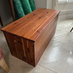 Solid Cedar Wood Chest