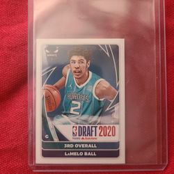 Lamelo Ball  Sticker rookie card