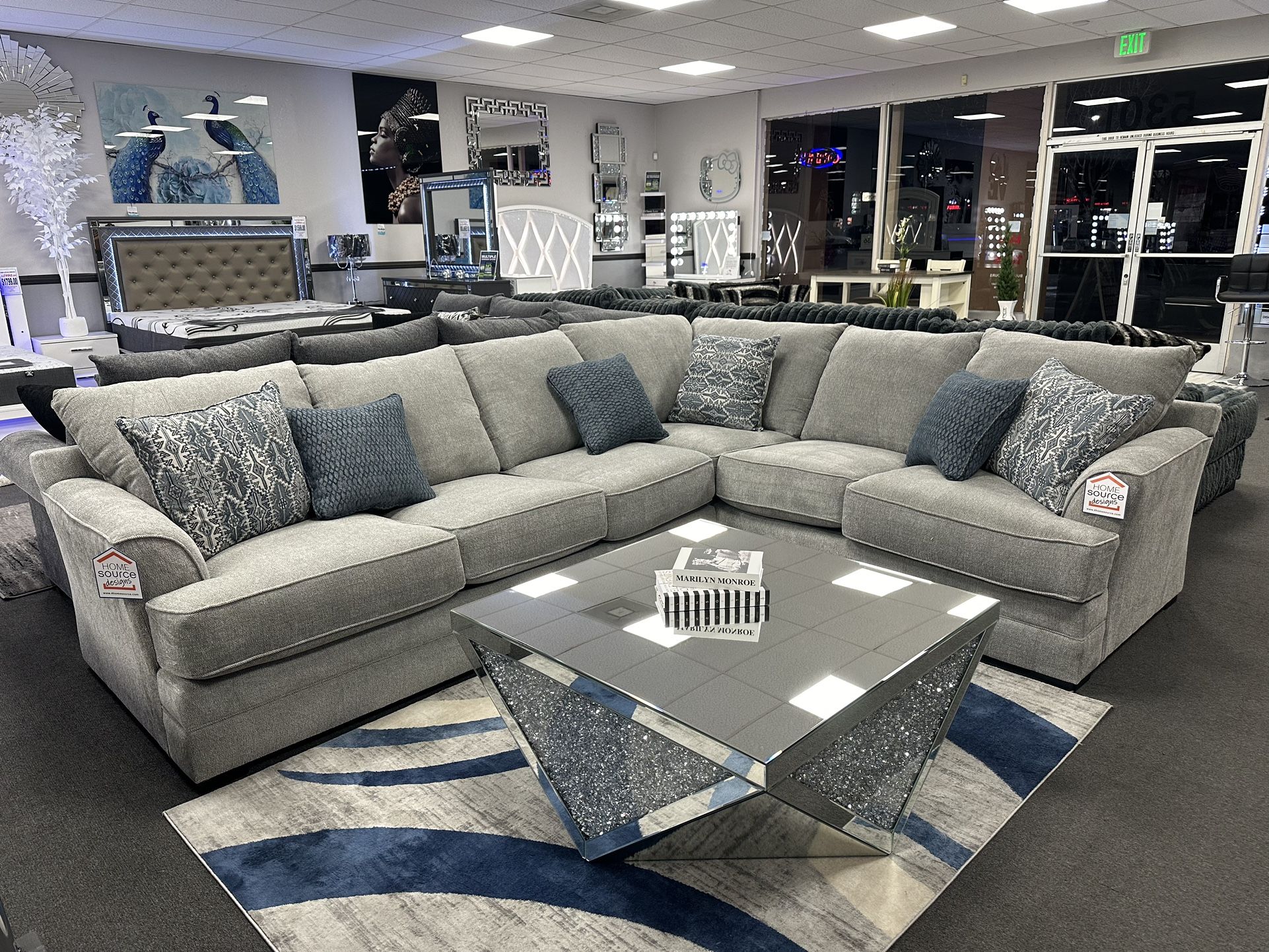 L Shape Sofa Sectional 🇺🇸 American Made🇺🇸