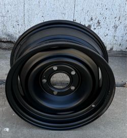 U.S. Wheel 68-5855 Rat Rod (Series 68) 15"x6’’Wheel - Matte Black NEW