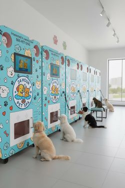 First Ever. Fully dog Washing vending machine