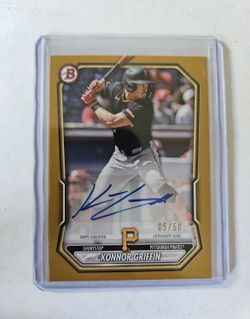 Konnor Griffin Gold auto /50