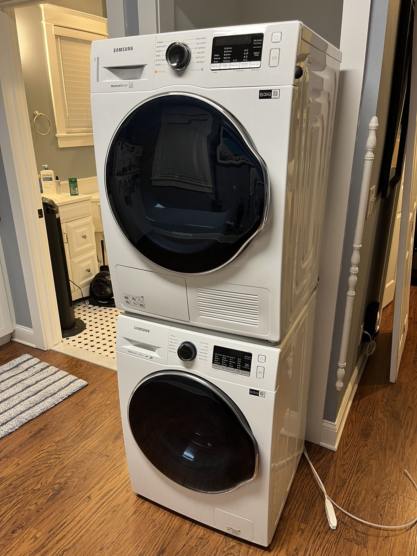 Samsung Compact Washer And Ventless Heat Pump Dryer