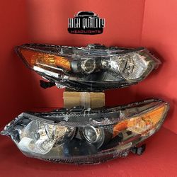 Acura TSX 2009. 2014 Headlights.
