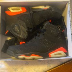 Jordan 6- Black Infrared Size 11