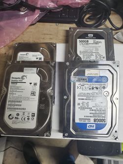 Computers Parts: Memory, hard Disks 3.5 And 2.5  Cables