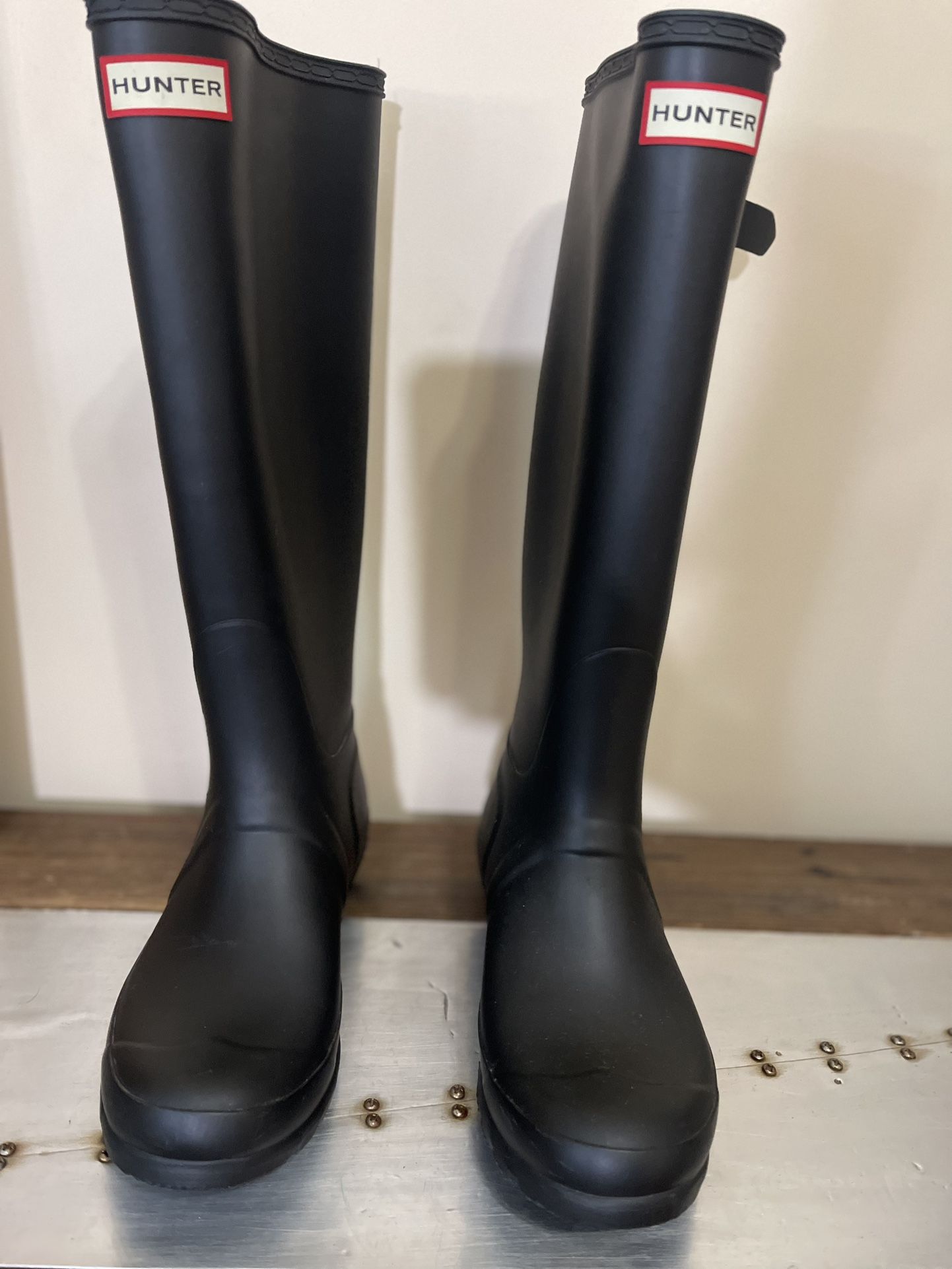 Women’s Hunter Rain Boots Original Tall Sz 7