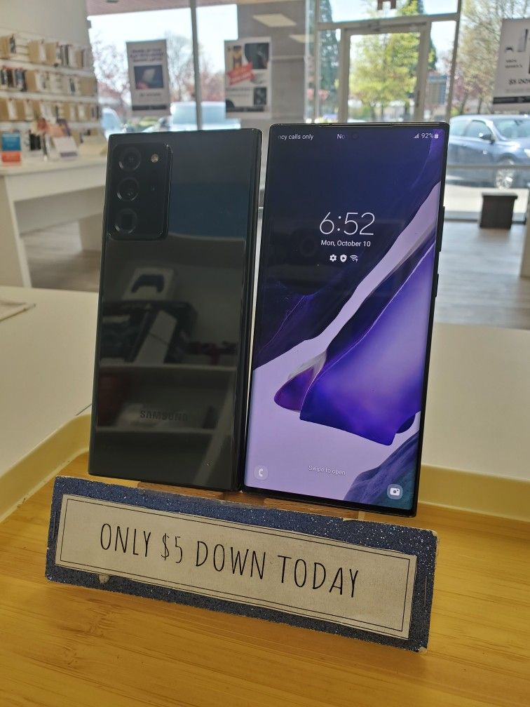 ๐ฅ Best Note Deal in Town โ Take Home the Samsung Galaxy Note 20 Ultra for Just $1 Down
