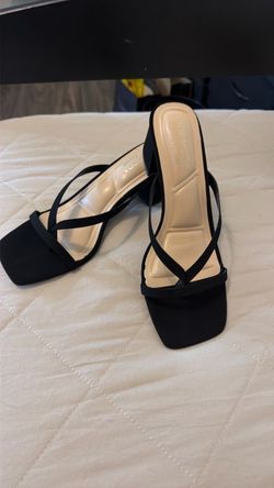 Black classy heels