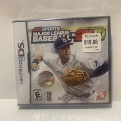 Nintendo DS 2K Sports  Major Leugue Baseball 2K10 Tenth anniversary
