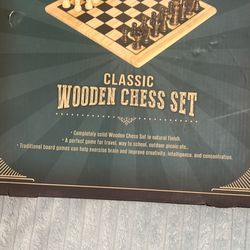 Classic Wooden Chess Set
