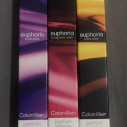 Calvin Klein's Euphoria Travel Perfumes