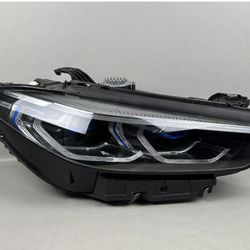 2021 2022 2023 2024 BMW 8 Series Headlight Complete 