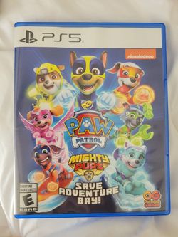 Paw Patrol Mighty Pups PS5 Game