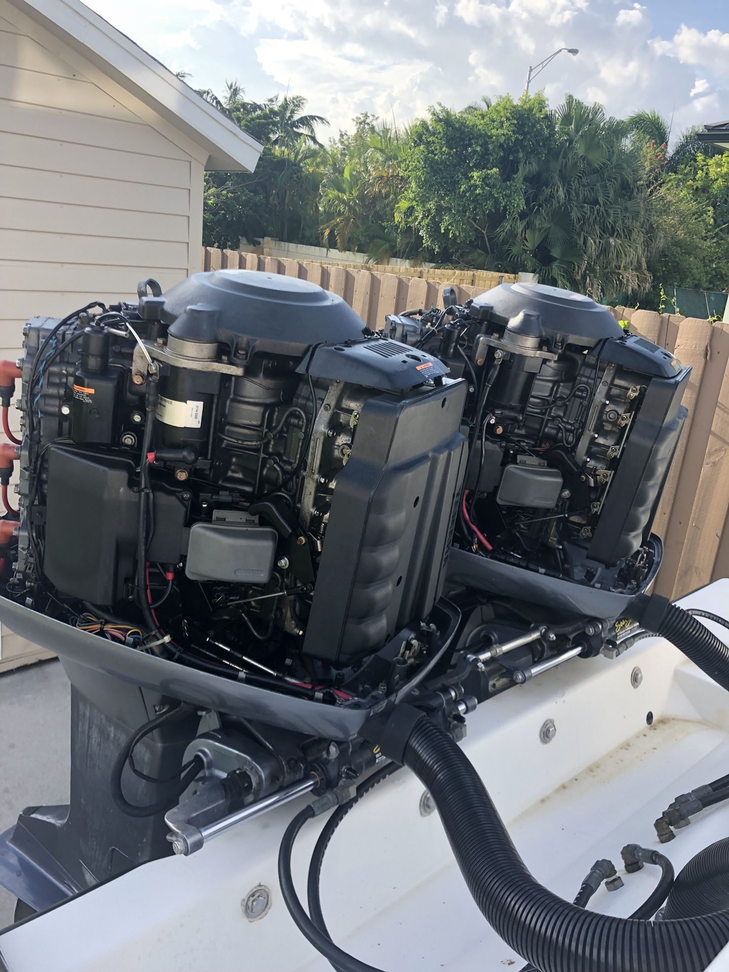 1999 Yamaha OX66 225 outboard motors 425 hours for Sale in Miami, FL