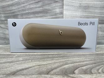 Beats Pill MW463LL/A Champagne Gold Bluetooth Speaker Sealed (A1D028749)