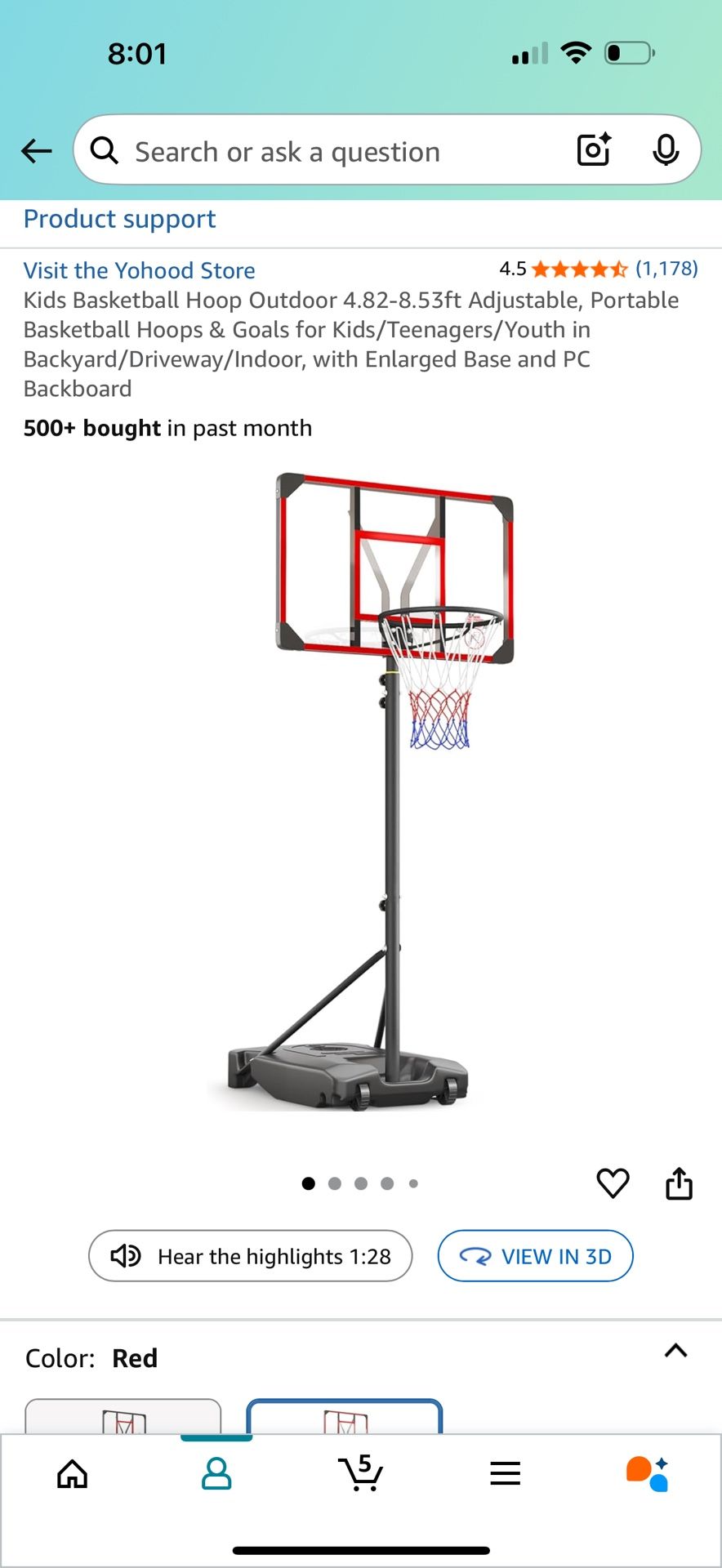 Basketball Hoop 