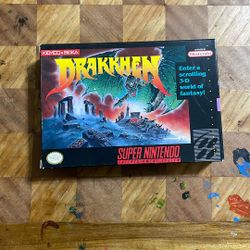 Drakkhen Super Nintendo
