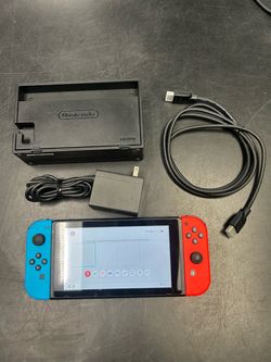 Nintendo Switch Console w/ TV Dock, Joy-Cons & Cables