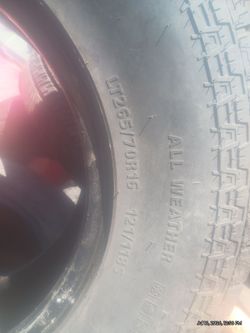Tires 265/70/r16