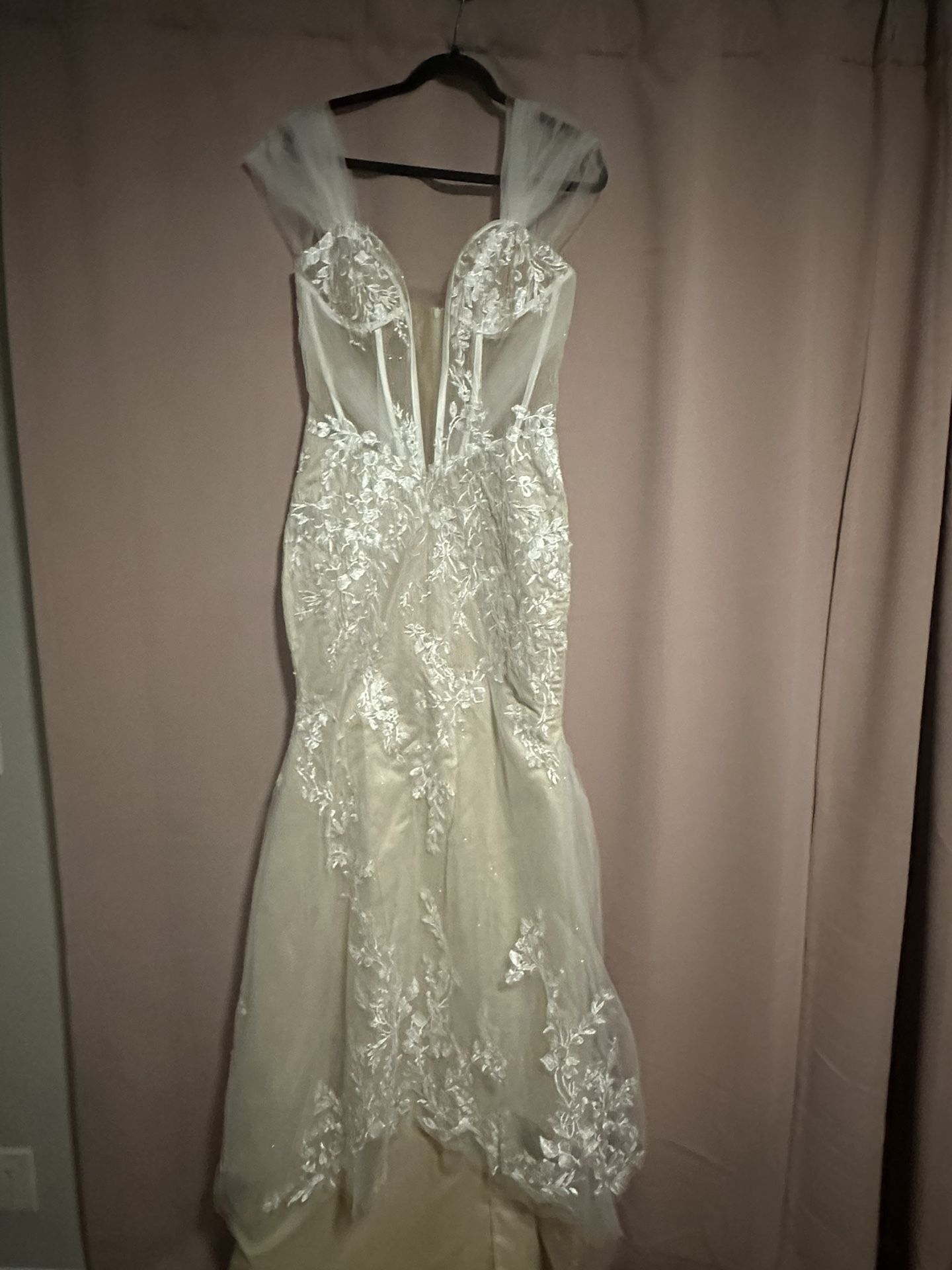 wedding dress (never used)