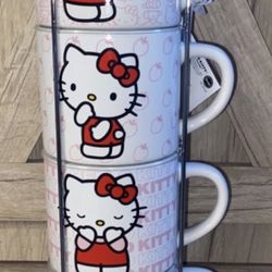 Hello Kitty Mug Set