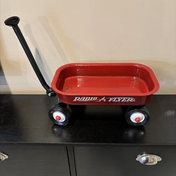 Miniature Red Wagon