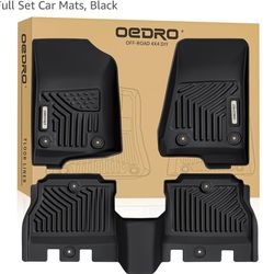 Oedro Floor Mats. For Jeep Wrangler 2018-25