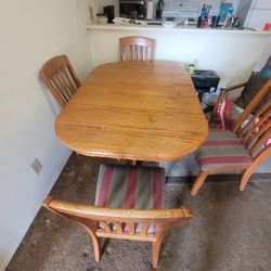 Dining Table With 4 Chairs 