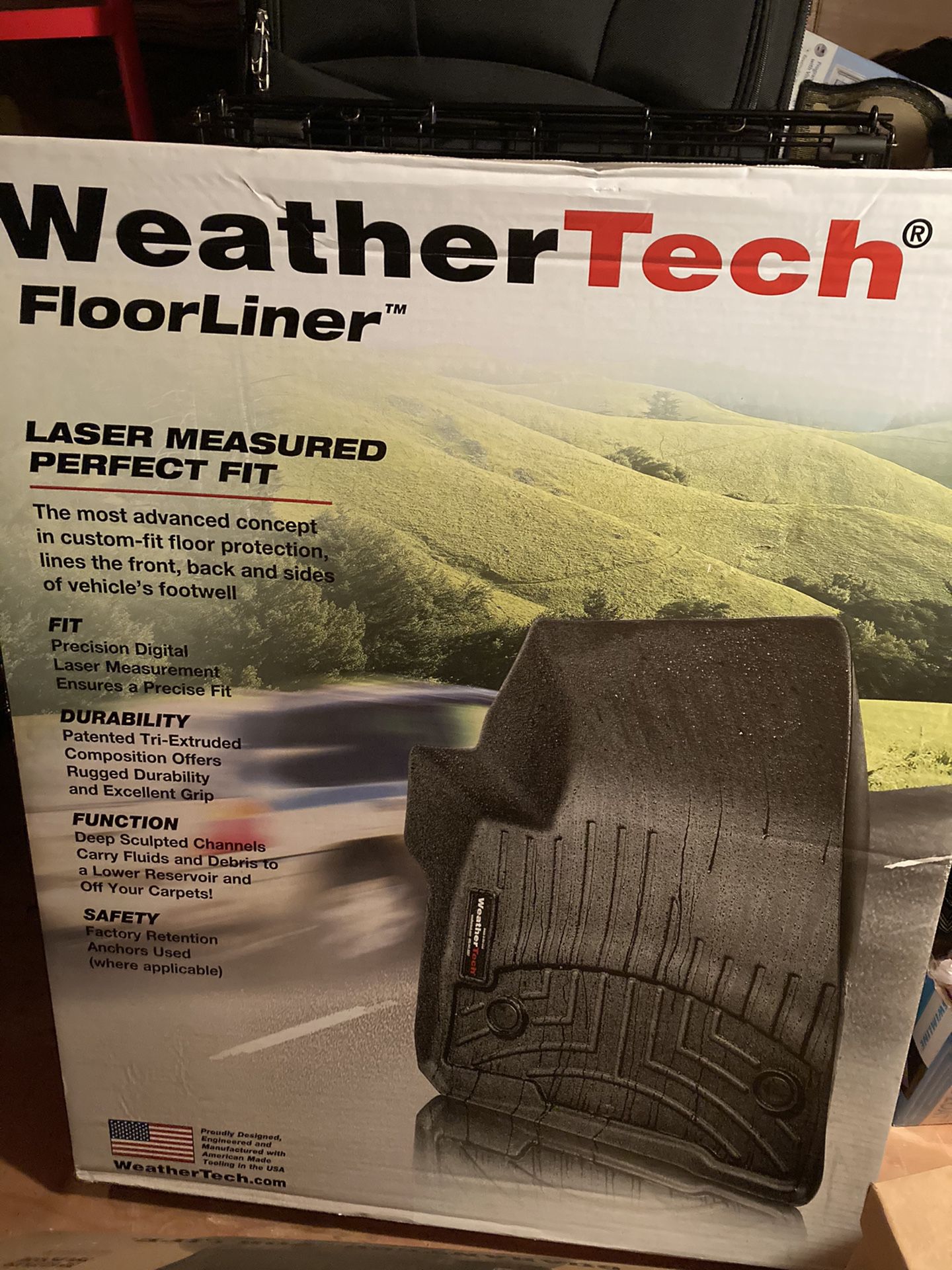 WeatherTech Floor Liners 2019 GMC SIERRA/DENALI 1500; CHEVY SILVERADO 1500