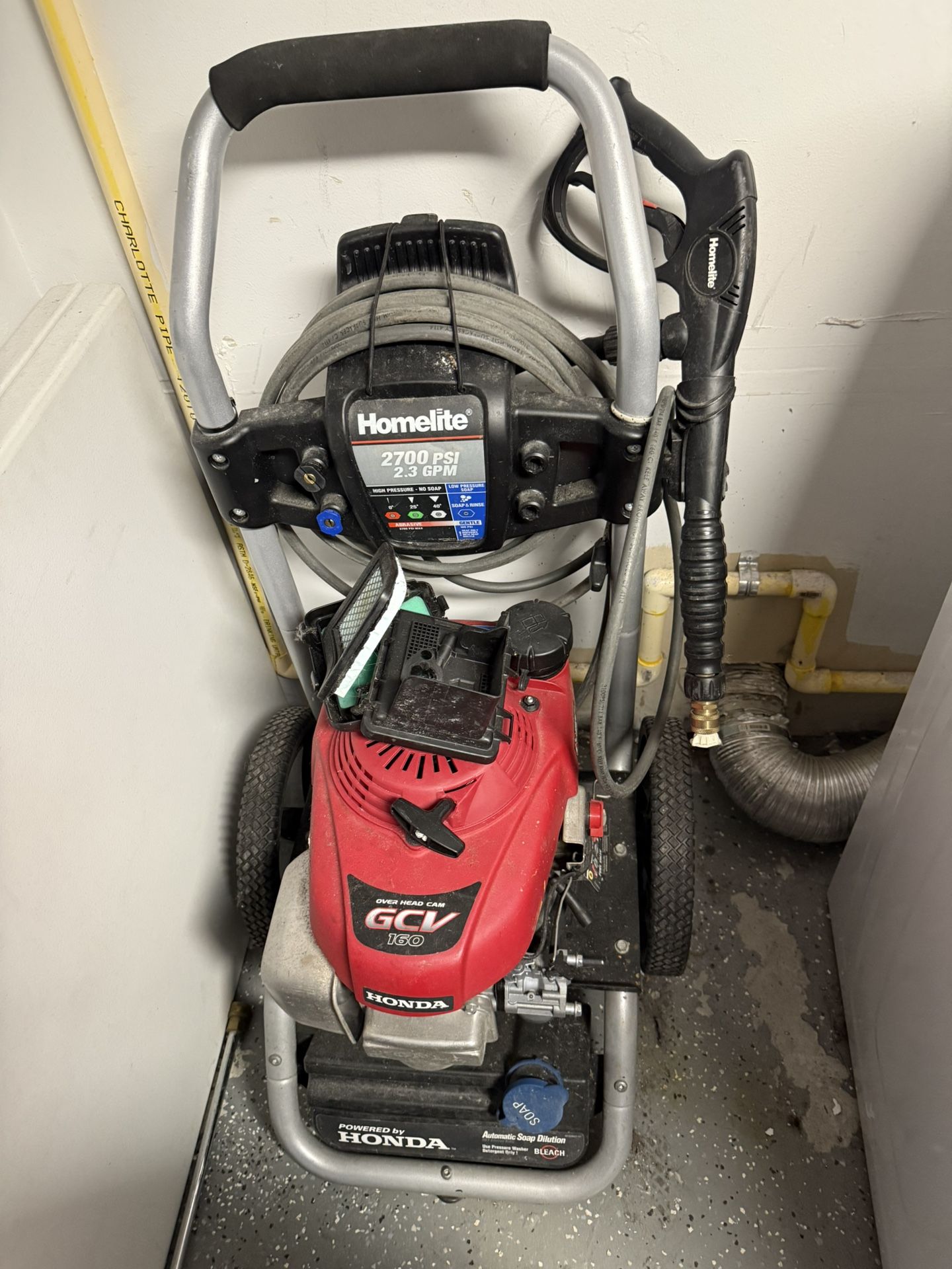 Homelite Pressure washer, Honda Engine