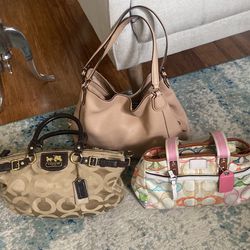 Coach Purses THEY ARE SOLD AS IS