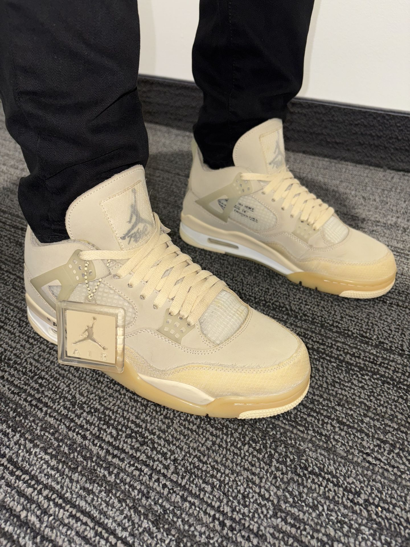 Jordan 4 Retro Off-White Sail (Women's) Size 13